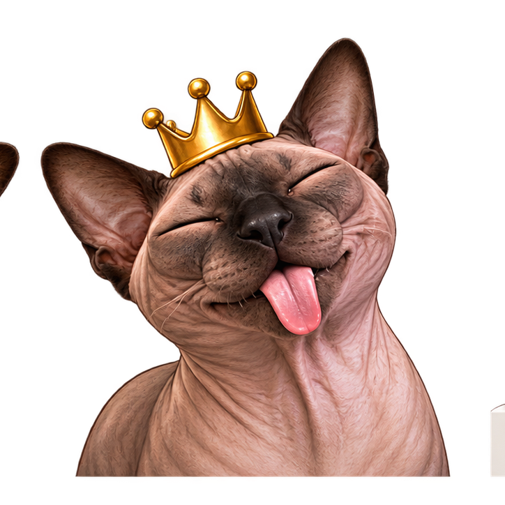 Akito smiling with his tongue out